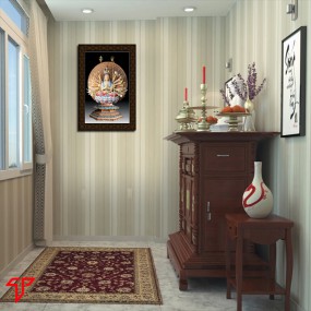 Tranh phật giáo chuẩn đề bồ tát
